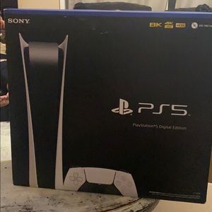 Ps5 opened one time to play and boxed it back up.